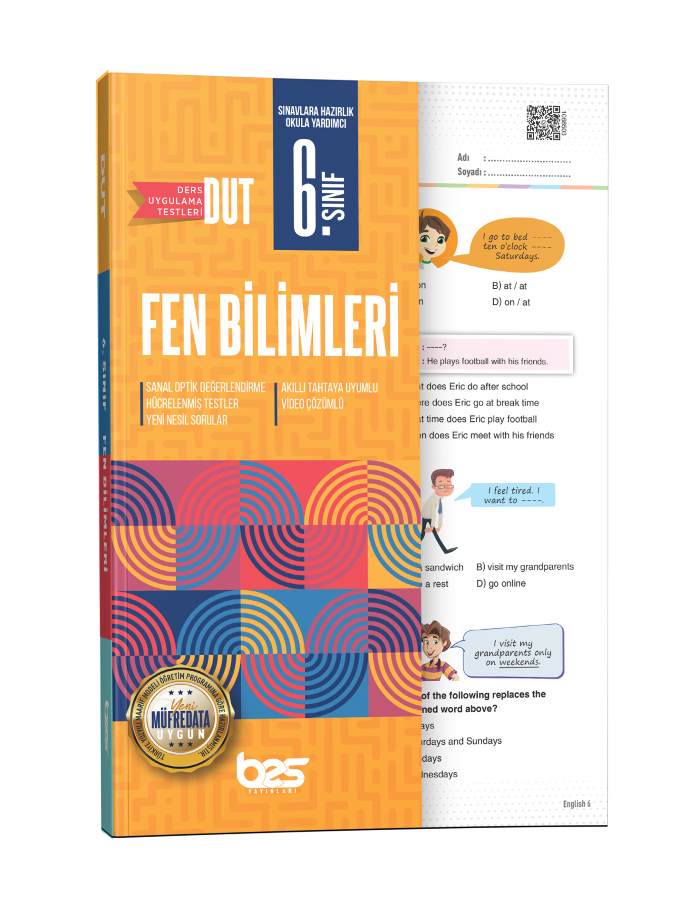 BES DUT 06.SINIF UYGULAMA TESTİ FEN BİLM - 2026-27